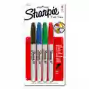 Marcador Sharppie Azul, Rojo, Verde, Negro
