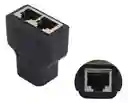 Splitter 1x2 Adaptador Divisor Rj45