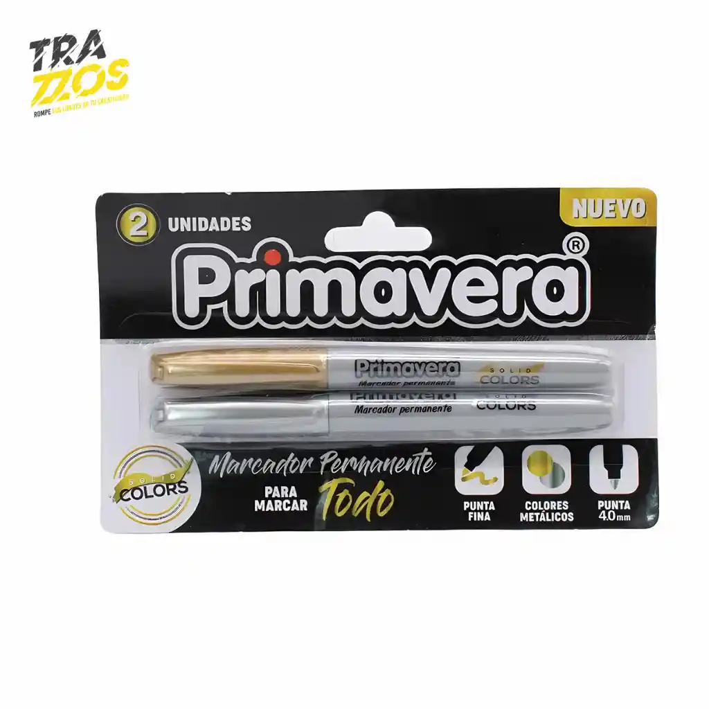 Marcador Primavera Metalicosx2