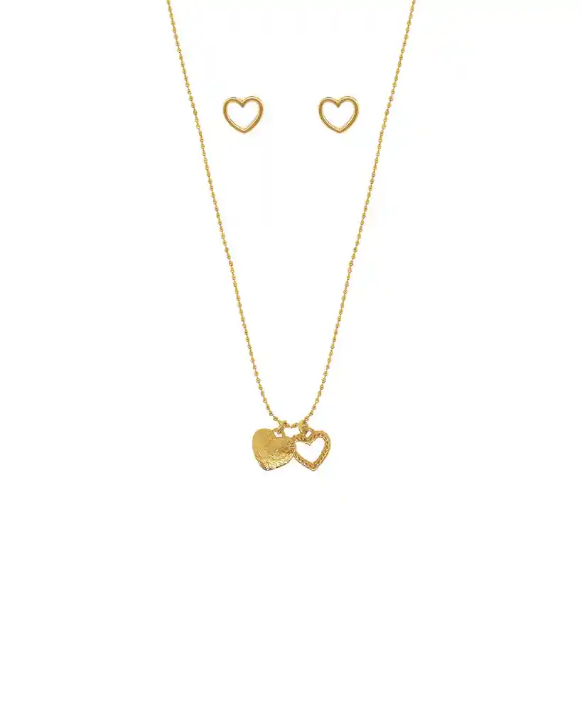Lunamar Set De Collar Thea Dorado