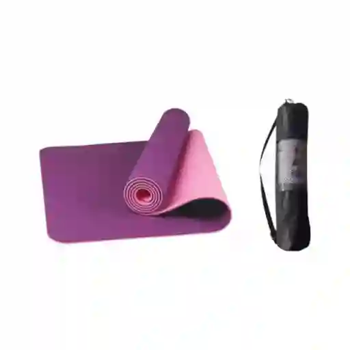 Tapete Yoga Ejercicio Pilates Y Tula Para Guardarlo M01
