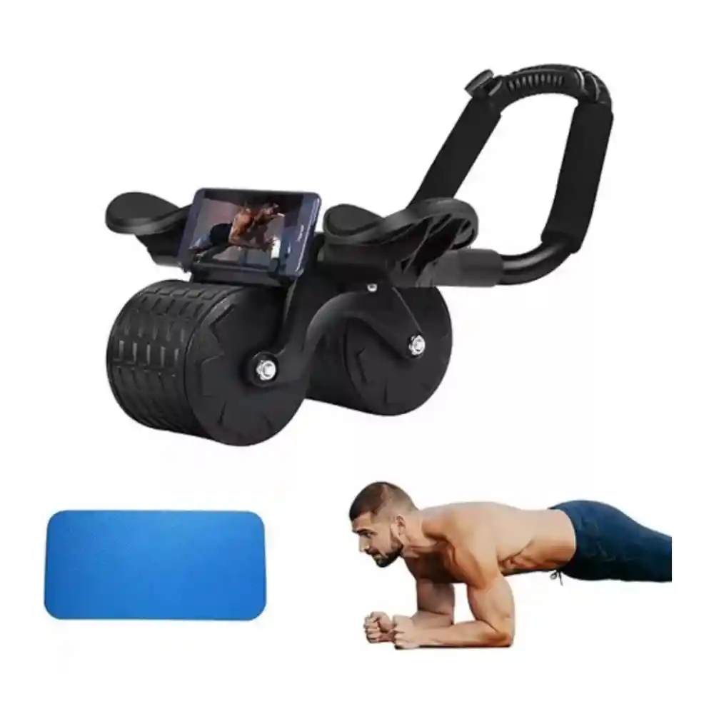Rueda Abdominal Con Rebote Automático Y Soporte Para Codos M04a