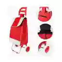 Carrito De Tela Multifuncional Rojo N01
