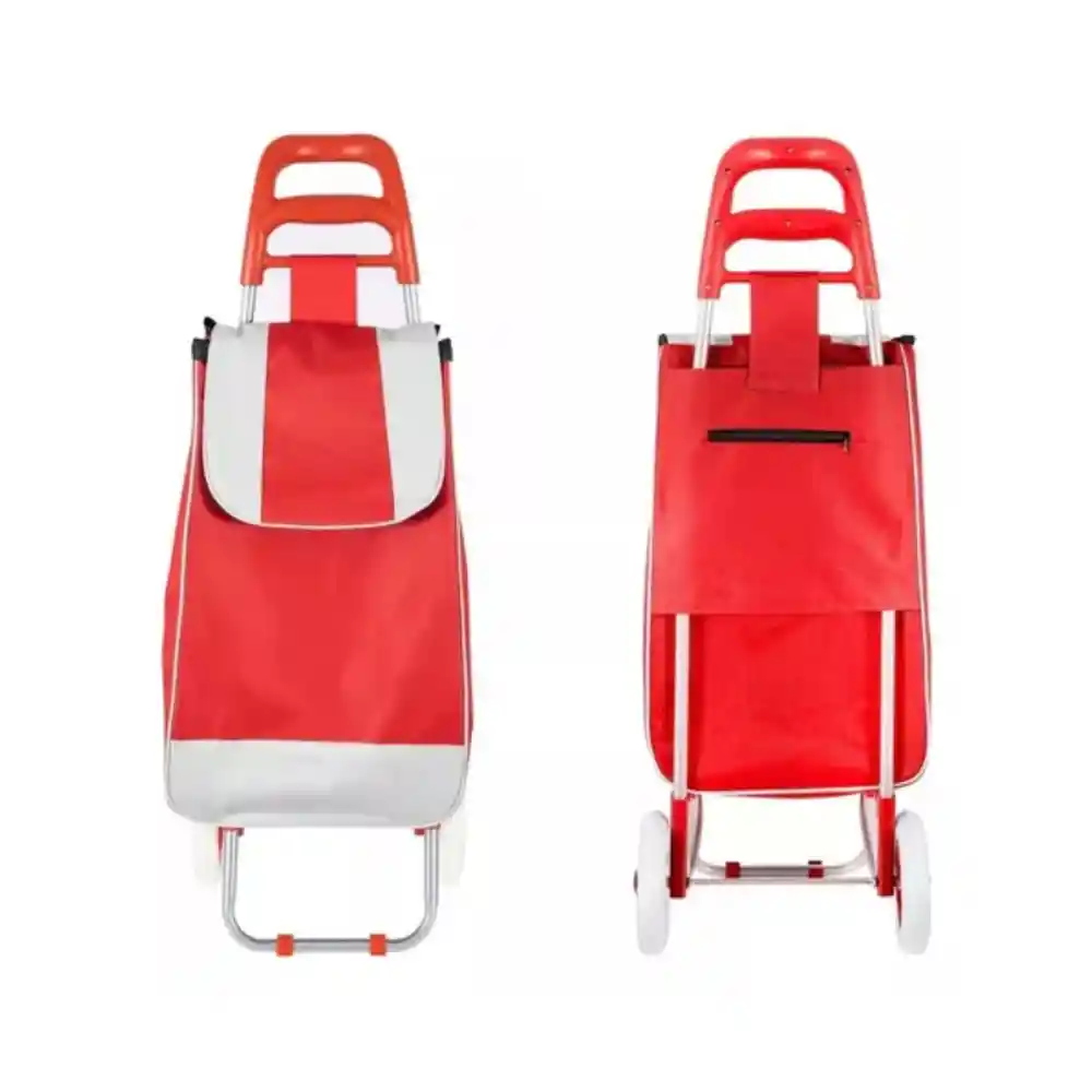 Carrito De Tela Multifuncional Rojo N01