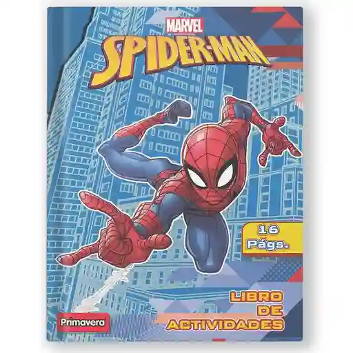 Libro De Actividades Y Colorear 16 Paginas Spiderman