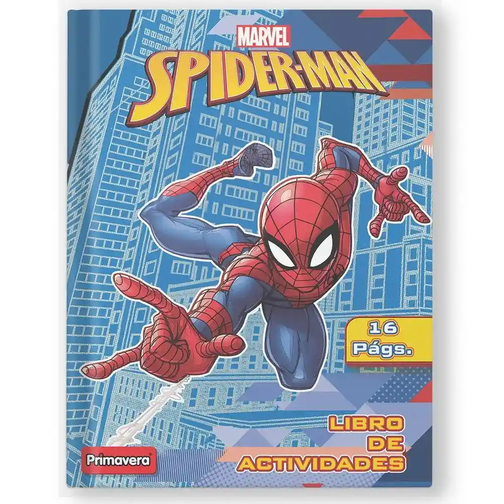 Libro De Actividades Y Colorear 16 Paginas Spiderman