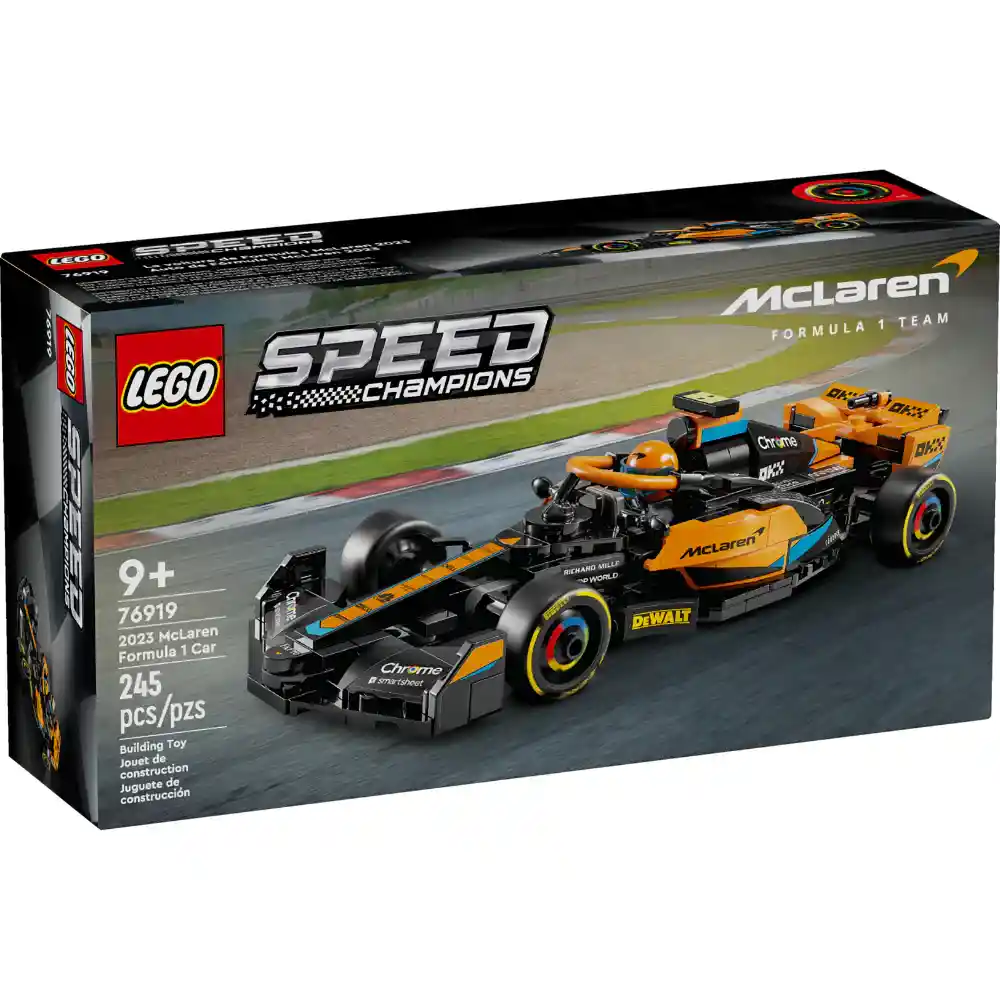 Juego Lego Mclaren Fórmula 1 2023 245 Piezas Para Niños