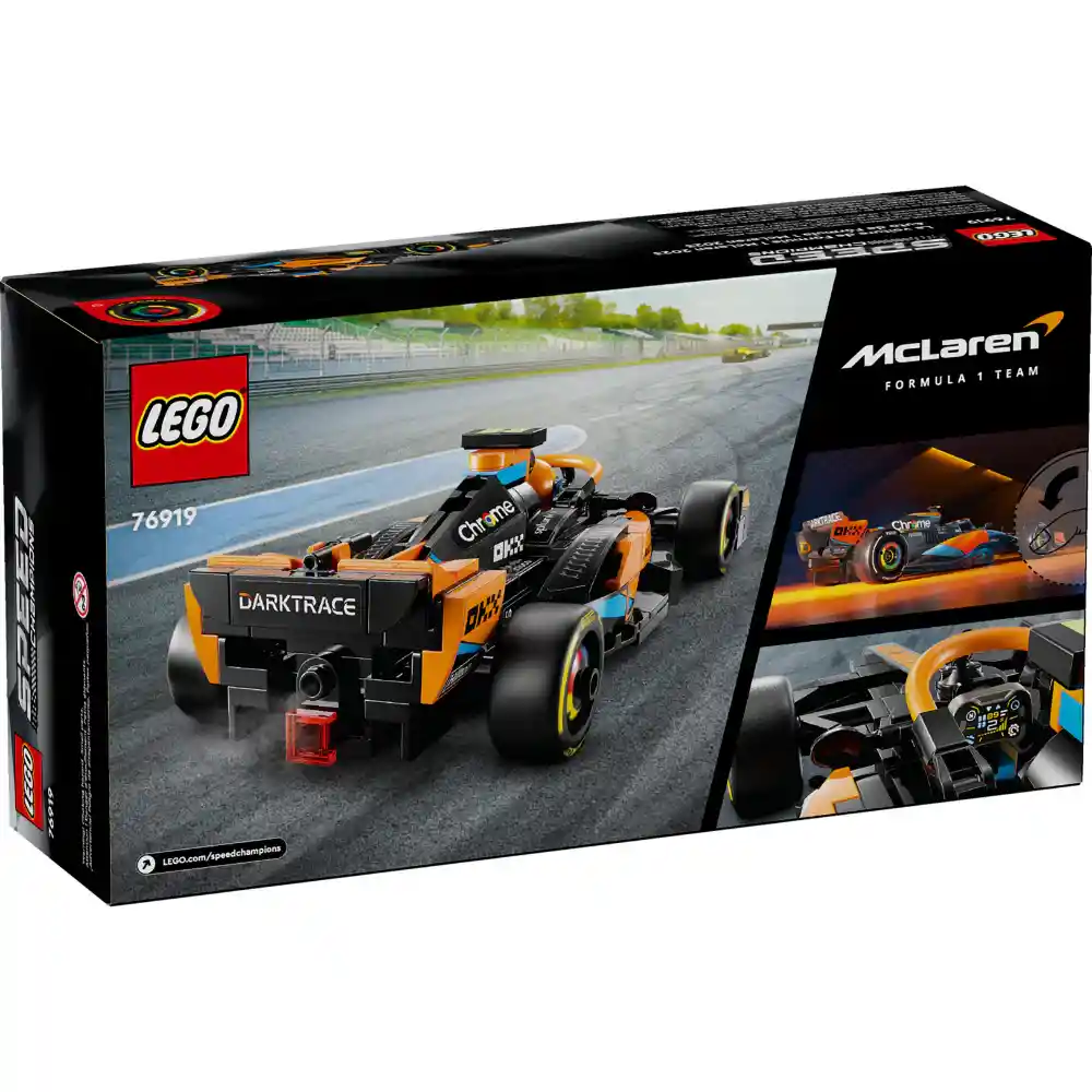 Juego Lego Mclaren Fórmula 1 2023 245 Piezas Para Niños