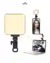 Ilumina Tu Rostro Con La Luz Led Ay-83 64 Leds, 3 Tonos De Luz, Brillo Regulable, Clip Multifunción Y Carga Usb-c – Perfecta Para Videollamadas Y Selfies