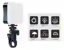 Ilumina Tu Rostro Con La Luz Led Ay-83 64 Leds, 3 Tonos De Luz, Brillo Regulable, Clip Multifunción Y Carga Usb-c – Perfecta Para Videollamadas Y Selfies