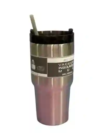 Termo Térmico Sin Agarre 600ml De Acero Inoxidable