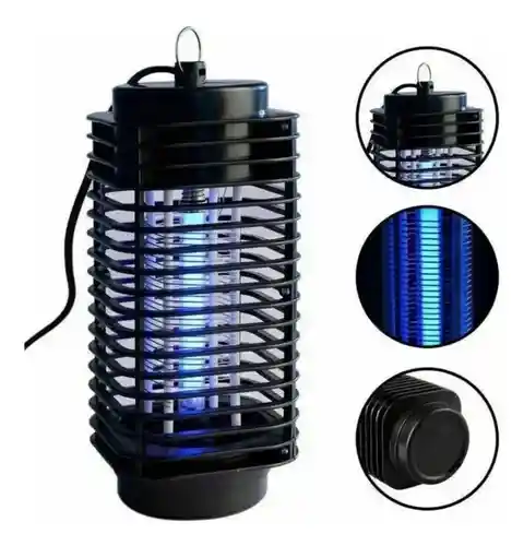 Lampara Electrica Mata Zancudos Mosquitos Atrapa Insectos