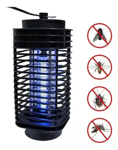 Lampara Electrica Mata Zancudos Mosquitos Atrapa Insectos