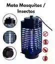 Lampara Electrica Mata Zancudos Mosquitos Atrapa Insectos