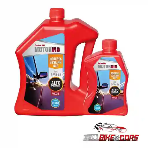 Aceite Carro 10w 30 Motorvid Sae Sintetico Litro