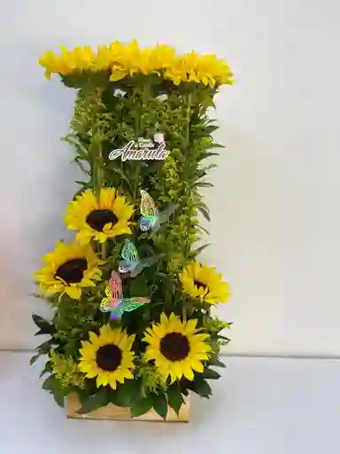 Hermoso Ramo De Girasol