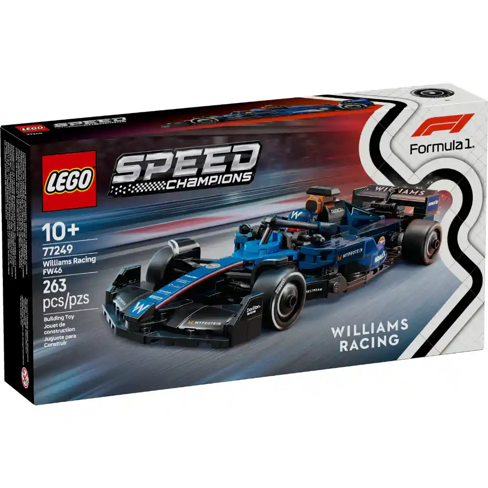 Juego Lego Williams Racing Fw46 263 Piezas Para Niños