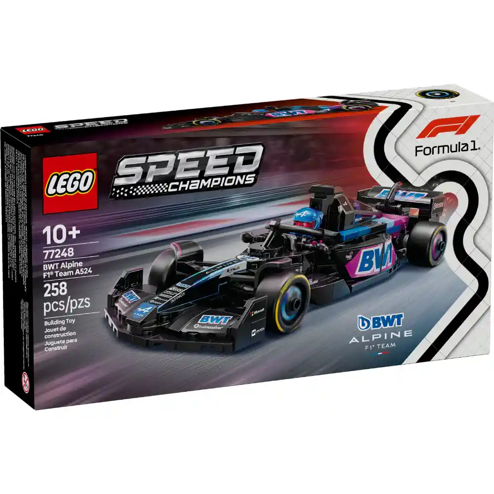 Juego Colección Lego Alpine A524 F1 258 Piezas Para Niños