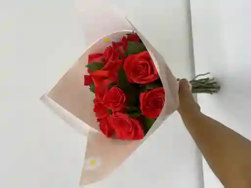 Hermoso Bouquet De 12 Rosas