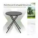 Mesa Redonda Plegable Para Jardin F15