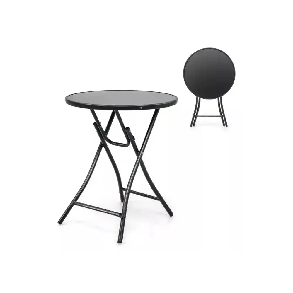 Mesa Redonda Plegable Para Jardin F15