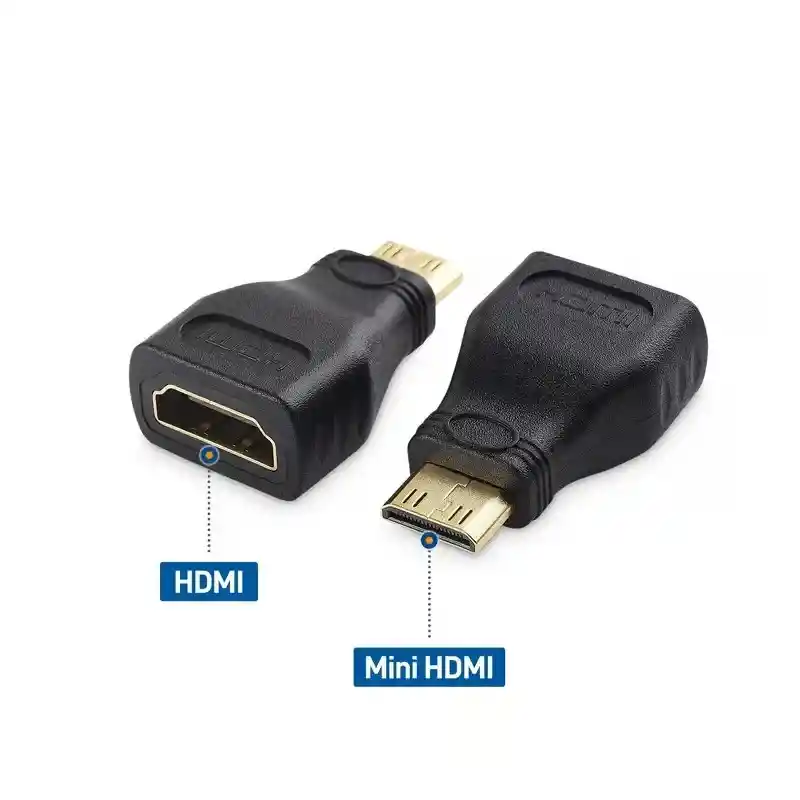 Adaptador Hdmi Mini Hdmi Macho A Hdmi Hembra