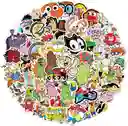 Calcomanías Cartoon Network Stickers De Vinilo Impermeables Animados X25