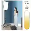 Aro De Luz Kit Panel Led Pl-48 + Trípode 2.1m