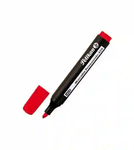Marcador Permanente Pelikan Rojo 420