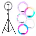 Aro De Luz Rbg 26cm + Soporte Metalico