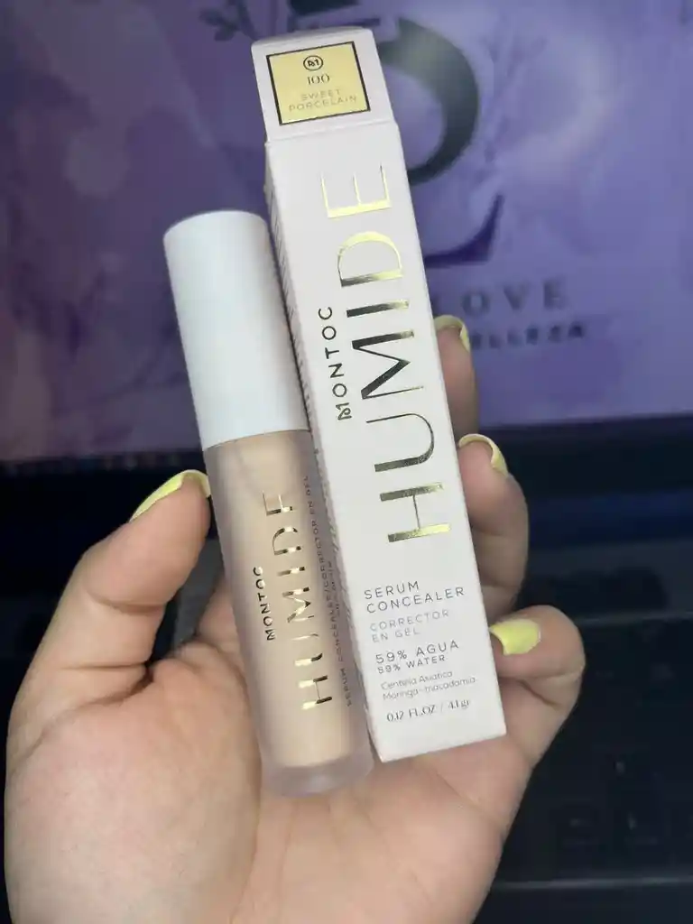 Montoc Serum Concealer Humide Tono 100 (sweet Porcelain)