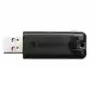 Memoria Flash Usb 3.2 Retráctil Verbatim Pinstripe De 256gb