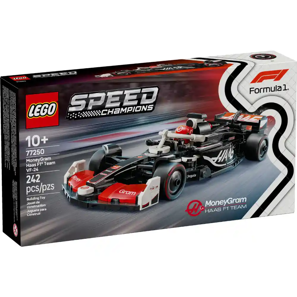 Juego Construcción Lego Haas F1 Vf-24 242 Piezas Para Niños