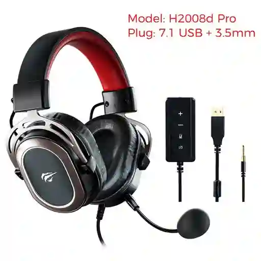 Diadema Gamer Profesional Havit H2008d