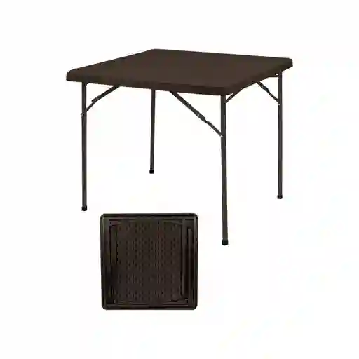 Mesa Plegable De Jardin Cuadrada F10