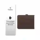 Mesa Plegable Tipo Ratan Mimbre Color Marrón F07
