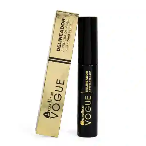 Delineador Líquido Vogue Luzette Negro 8g