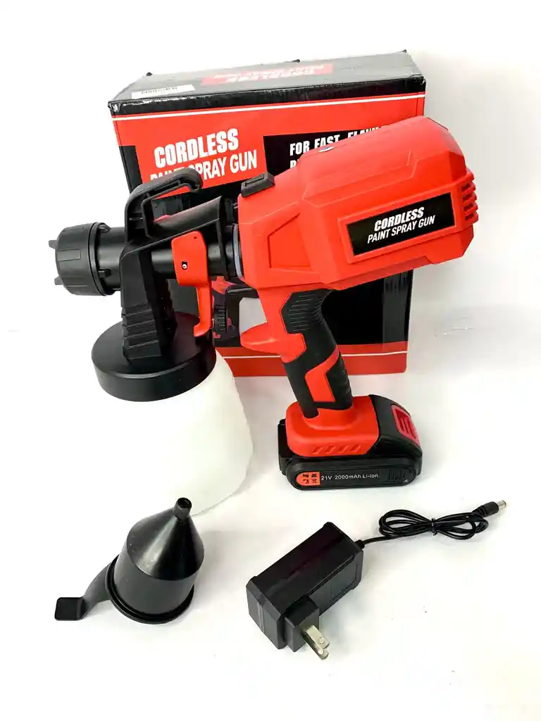Compresor De Pintura Recargable Y Portatil Para Agua Y Aceite 🎨🔧