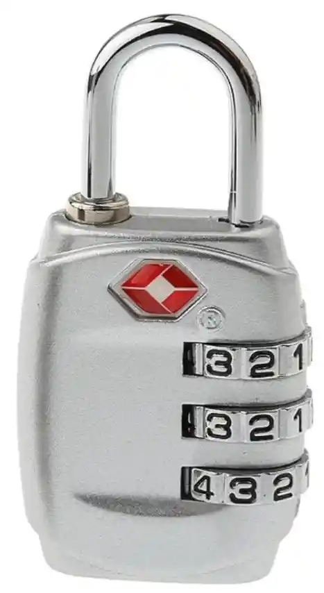 Candado De Combinacion Clave 3 Digitos Travel Sentry Cjsj
