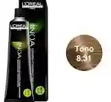 Tinte Inoa 8.31 L’oréal Rubio Claro Dorado Cenizo (60g)