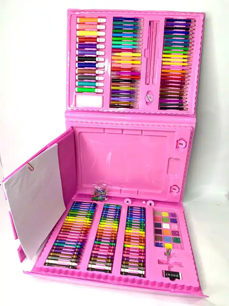 Set De Arte Por 208 Piezas 🎨✨ Con Maletin