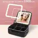 Estuche Portatil Maquillaje Luz Led Y Espejo Viaje