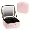 Estuche Portatil Maquillaje Luz Led Y Espejo Viaje