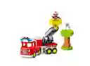 Juego Lego Camión Bomberos Con Luz Y Sonido Niños