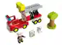 Juego Lego Camión Bomberos Con Luz Y Sonido Niños