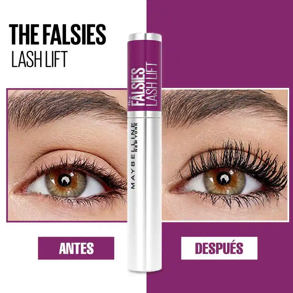 Pestañina Maybelline The Falsies Lash Lift 201