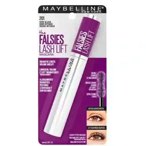 Pestañina Maybelline The Falsies Lash Lift 201