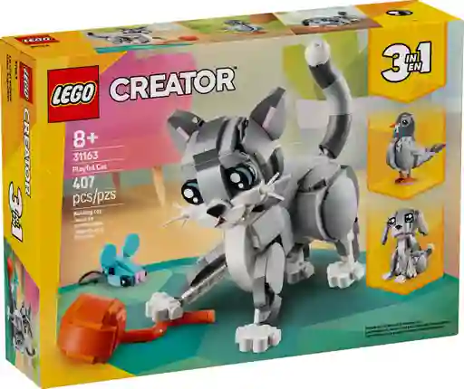 Juego De Construcción Lego 3 En 1 Animales Para Niños