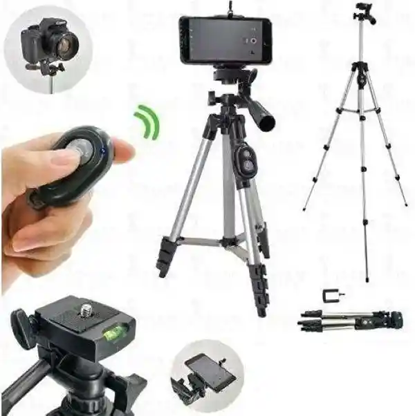 Tripode Con Soporte De Celular Y Control Remoto Dk-3888