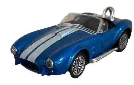 Vehículo Ford Shelby Cobra Escala 1:32 Color Azul